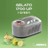 photo gelato pro 1700 up i-green - silver - up to 1kg of ice cream in 15-20 minutes 8